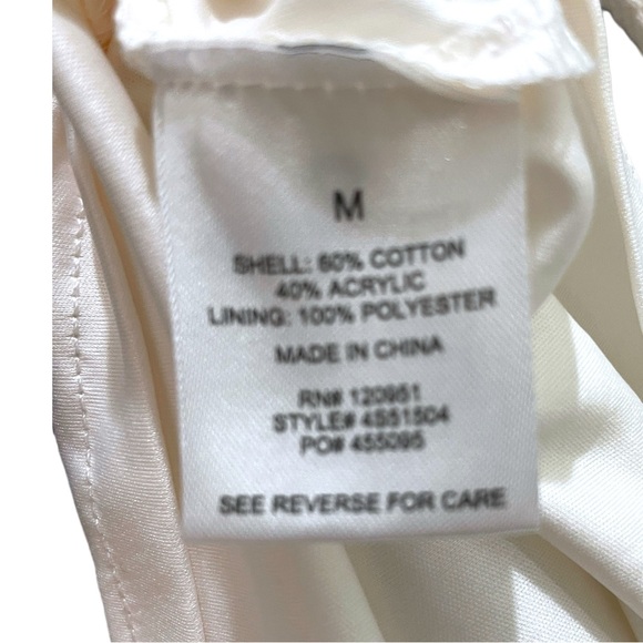 NWT Olive & Oak Crochet Maxi Dress, Size Medium Summer - Picture 16 of 16